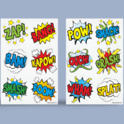 comic tattoos