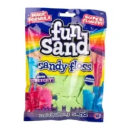 fun sand sandy floss green colour