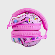 Noise-Cancelling-Kids-Earmuffs-ice-cream-design-pink-folded