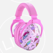 Noise-Cancelling-Kids-Earmuffs-ice-cream-design-pink-headphone
