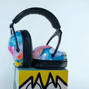 Noise-Cancelling-Kids-Earmuffs-solar-system-design-plastic-front
