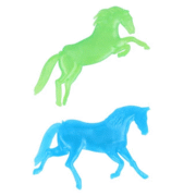 STRETCH-HORSE-8CM-blue-green