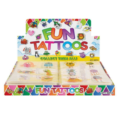 FUN-TATTOOS-MINI-4CM-MONSTER-6-PCS-PER-CARD-2-ASSORTED