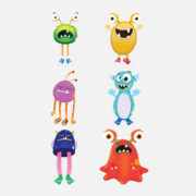 FUN-TATTOOS-MINI-4CM-MONSTERS