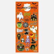 HALLOWEEN-BOO-(ORANGE)-LARGE-FOIL-STICKERS