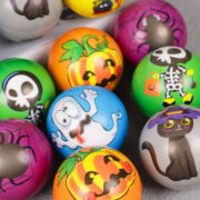 Cartoon-Pumpkin-Ghost-Skull-Witch-Soft-PU-Bouncy-Balls