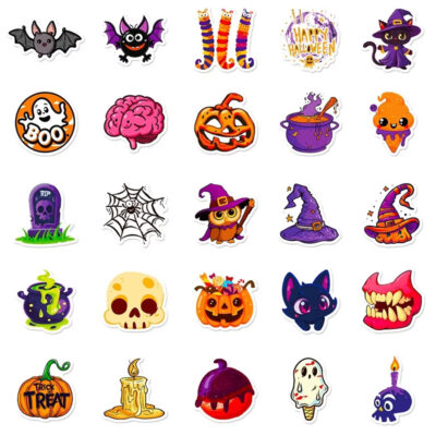 Cute Halloween PVC Sticker