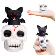 Halloween-Pumpkin-Ghost-Squeeze-Pinch-Toy-white-skull