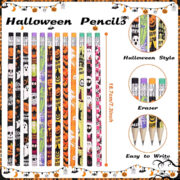 Halloween-Wooden-Pencils-designs