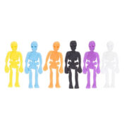 Squashy Squishy Skeleton 6-colours-assorted