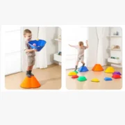 stepping stones heart shape balancing toys