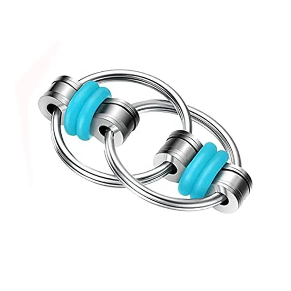 Key Ring Pack 7 Anxiety Fidget Ring