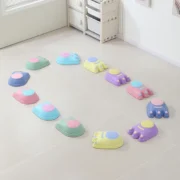 dinosaur foot textured stepping stones for balance and coordination