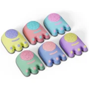 dinosaur foot textured stepping stones six colours