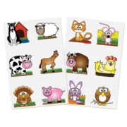 Farm Mini Tattoos 4cm