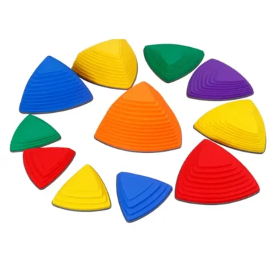 Triangle Stepping Stones - 11 piece balance set