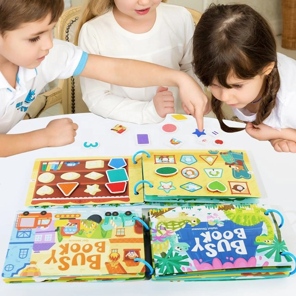 Quiet Busy Books 11 busy book playing