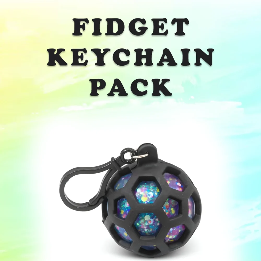 Key Ring Pack 2 fidget keychain pack