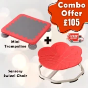 catpaw chair and minitrampoline combo offer