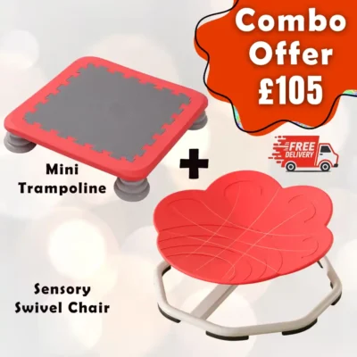 catpaw chair and minitrampoline combo offer