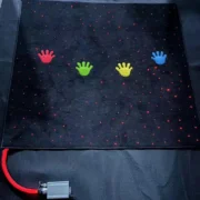 LED Fibre Optic Light Mat with 4 different colours