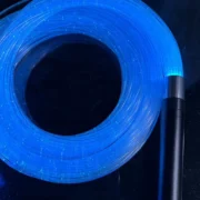 Rechargeable Sensory Fiber Optic LED Light Source Tail blue colour