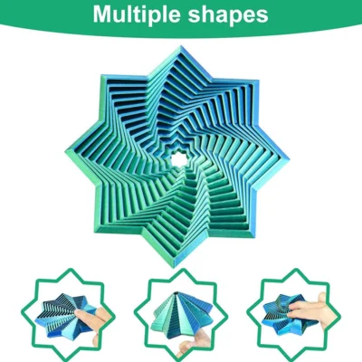 create multiple shape with stress relief fidget spinner 1