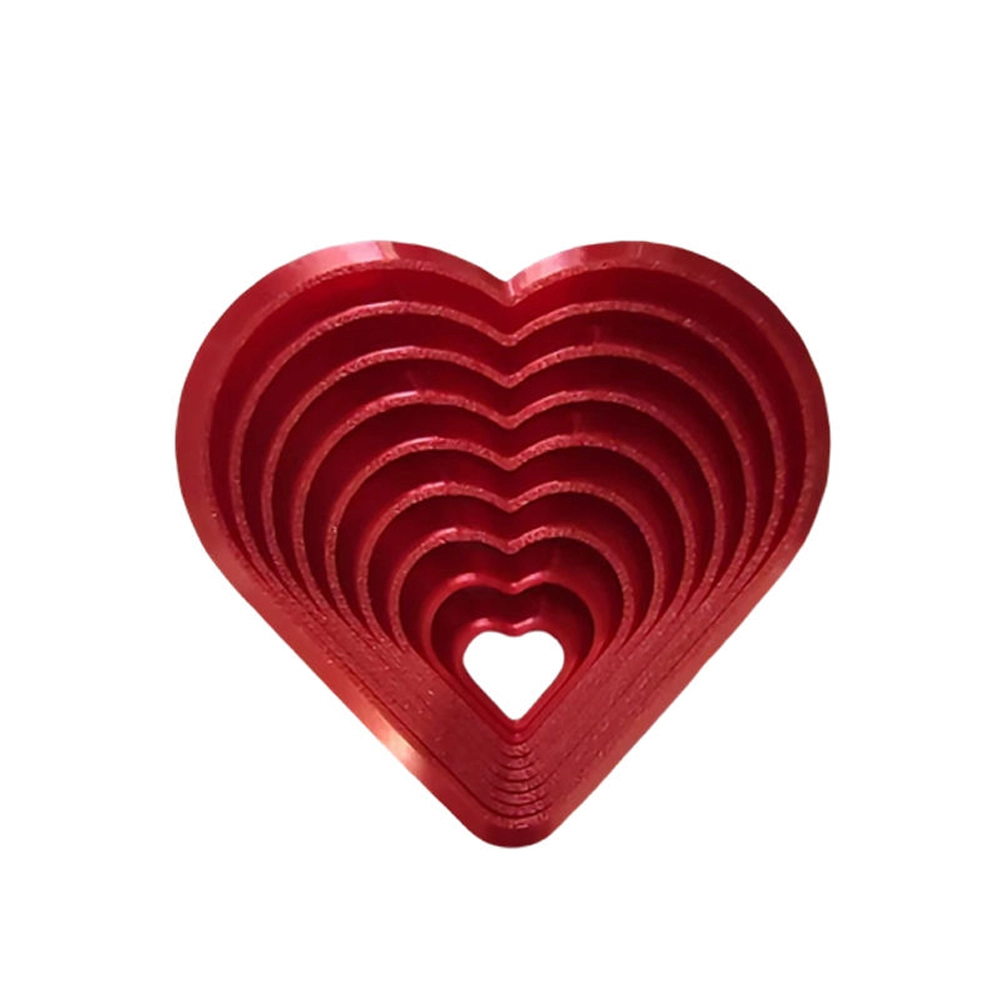 3D printed Anti Stress fidgt heart shape 1