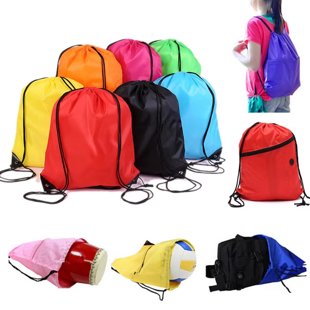 drawstring bag plain 6 colours