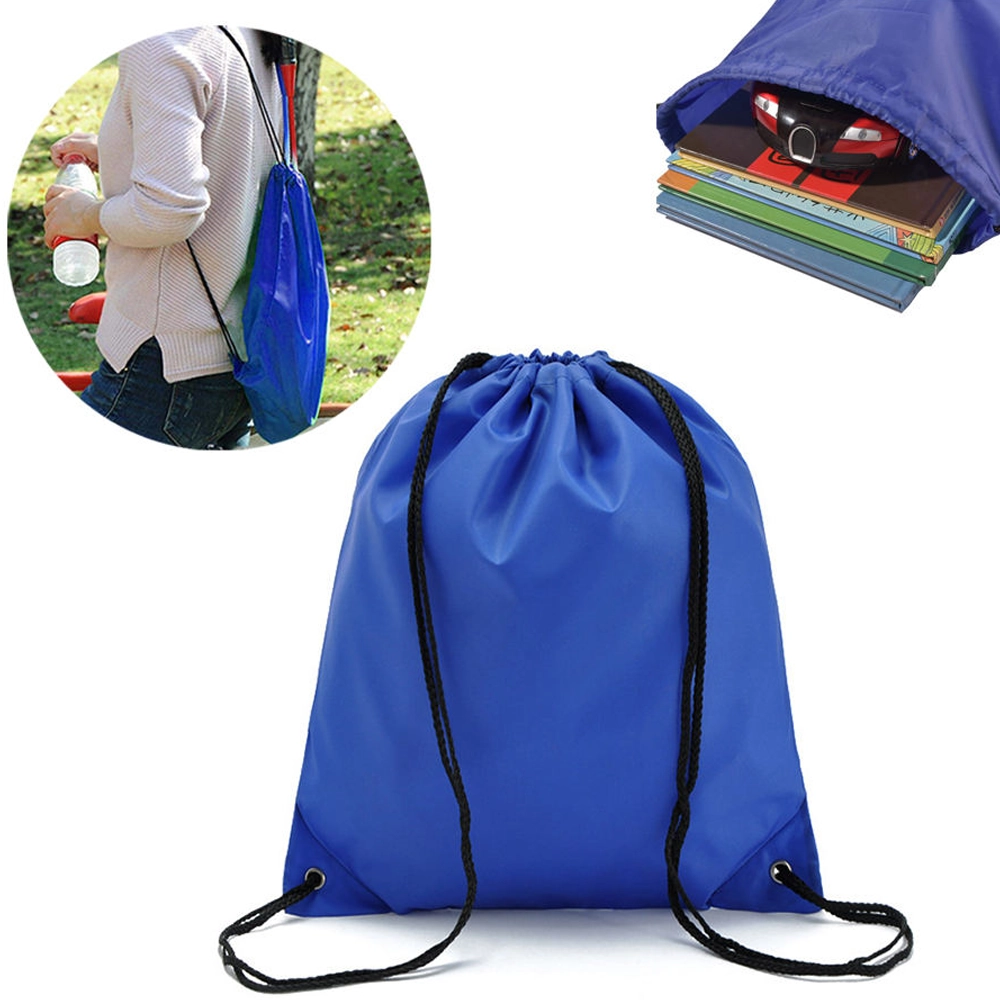 drawstring bag with logo