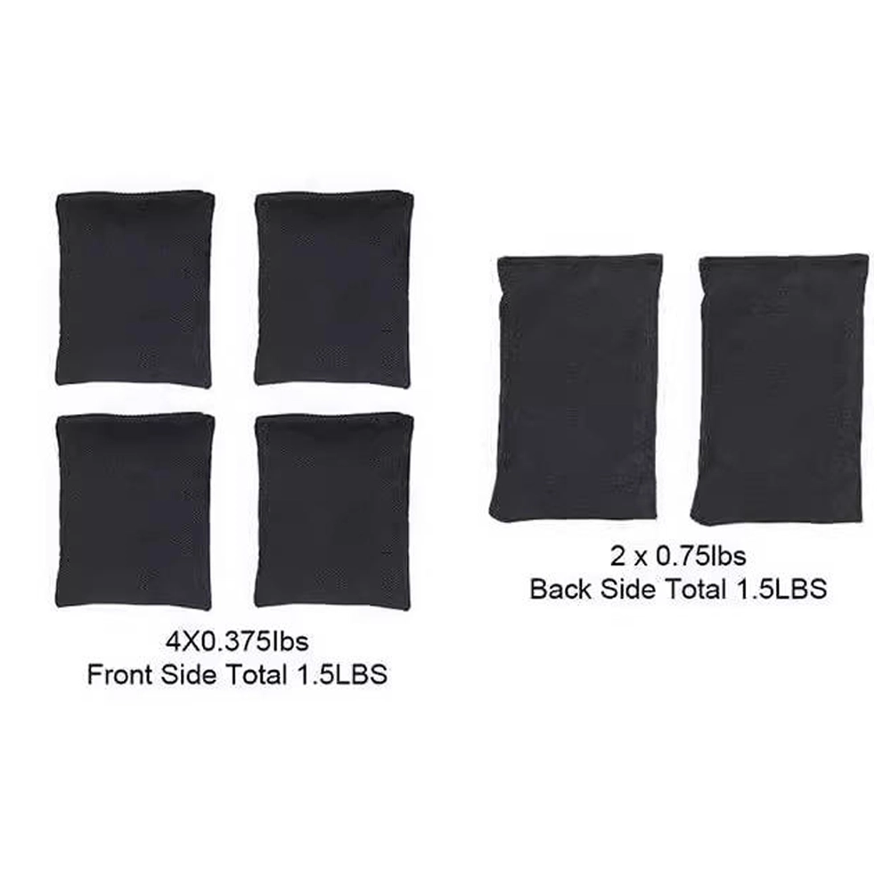 gravity vest for autistic children weight measurements