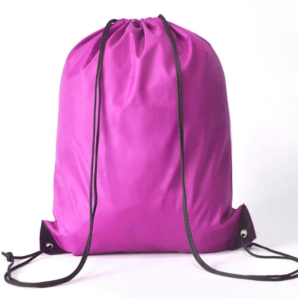 drawstring bag pink colour
