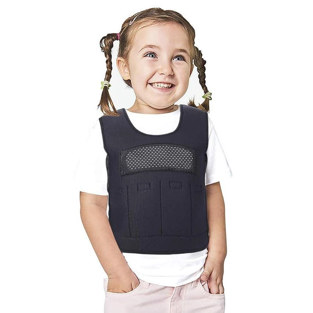 weighted gravity vest for autistic children black colour