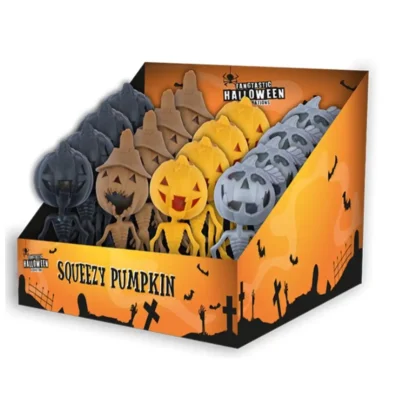 Halloween Squeeze Pumkin Toy with Beads