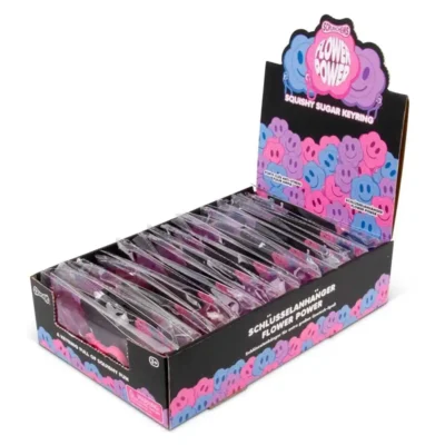 SCRUNCHEMS FLOWER POWER SUGAR KEYCHAIN BOX