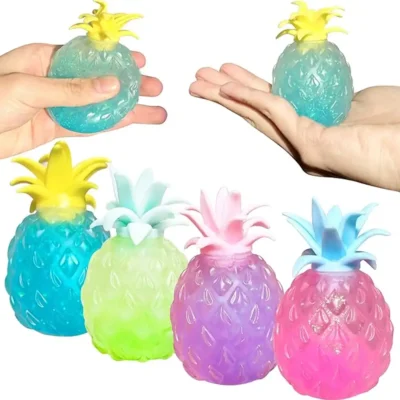 SQUEEZY PINEAPPLE WSUGAR 9CM