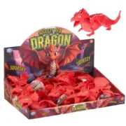 SQUEEZY RED DRAGON 18CM with box
