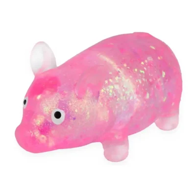 glittering squeeze pig