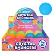 CRYSTAL BOUNCERS LIGHT UP 5.5CM with box