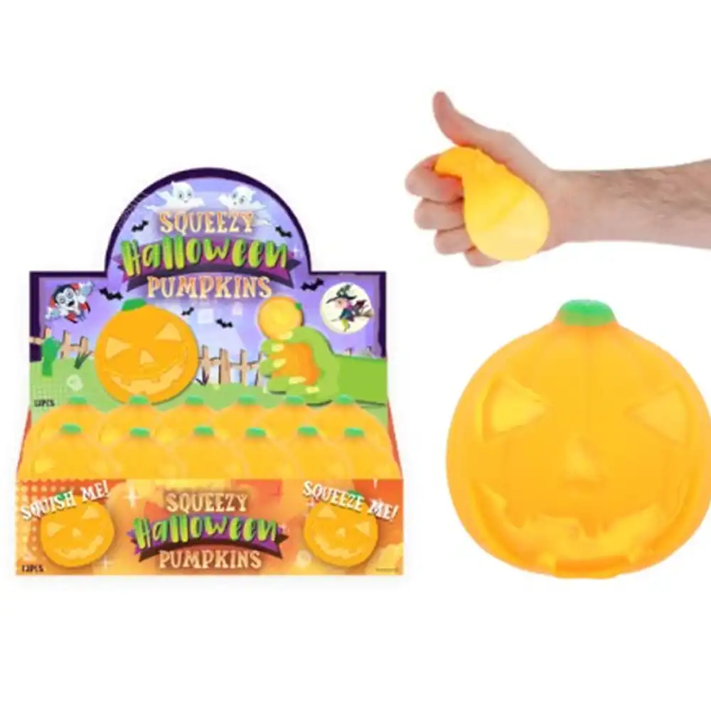 Halloween Pumpkin Squeeze Toy 1 Halloween Pumpkin Squeeze Toy