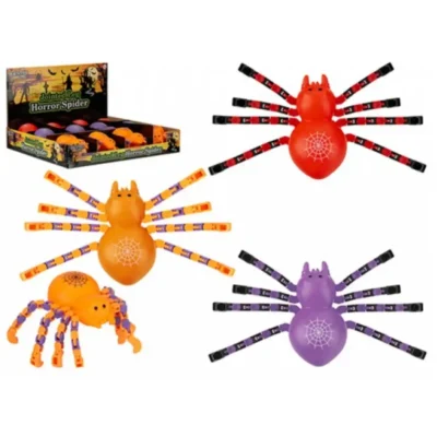 Halloween Spooky Horror Jointed Leg Spider 17cm